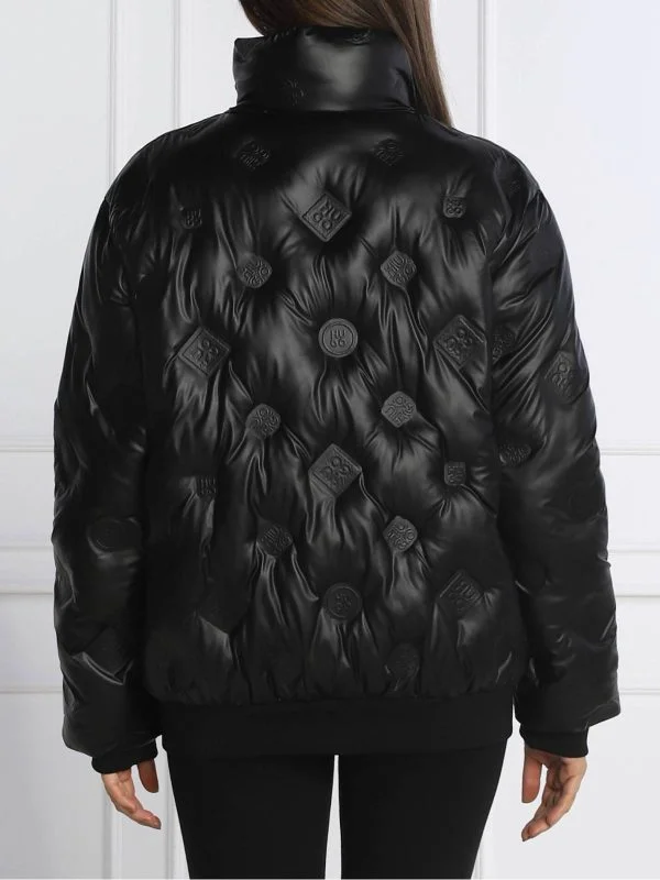 Geacă de iarnă Hugo Boss EU 38 | Negru, Cu glugă, Poliester - Image 2