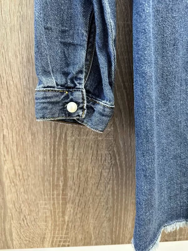 Rochie casual DENIM COLLECTION S | Bleu, Midi, Denim - Image 4