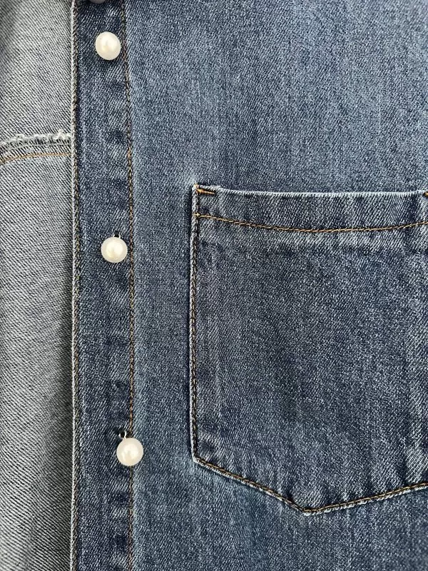 Rochie casual DENIM COLLECTION S | Bleu, Midi, Denim - Image 5