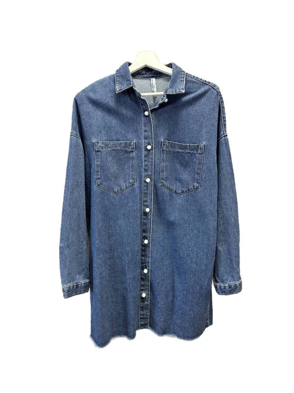 Rochie casual DENIM COLLECTION S | Bleu, Midi, Denim