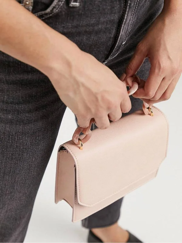 Poșetă ASOS | Roz, Poliester - Image 3