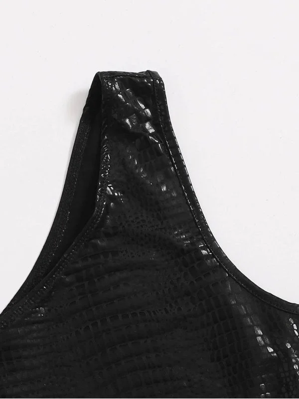 Body Shein M | Negru, Normal, Poliester - Image 3