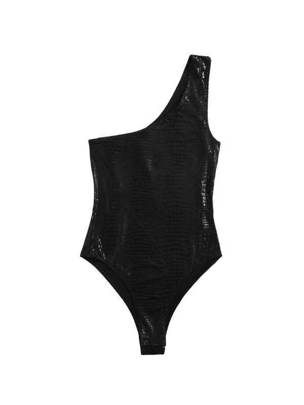 Body Shein M | Negru, Normal, Poliester