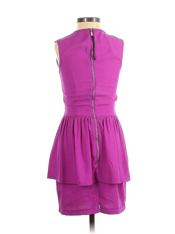 Rochie de seară H&M EU 36 | Mov, Midi, Bumbac - Image 2