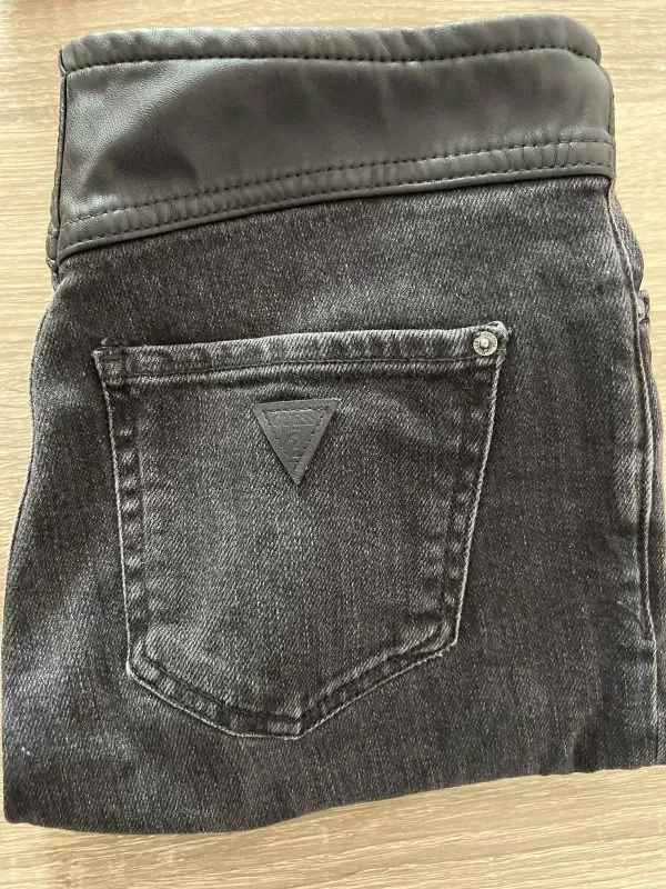 Blugi Guess EU 32 | Negru, Lungi, Bumbac - Image 6