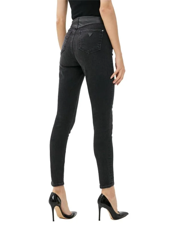 Blugi Guess EU 32 | Negru, Lungi, Bumbac