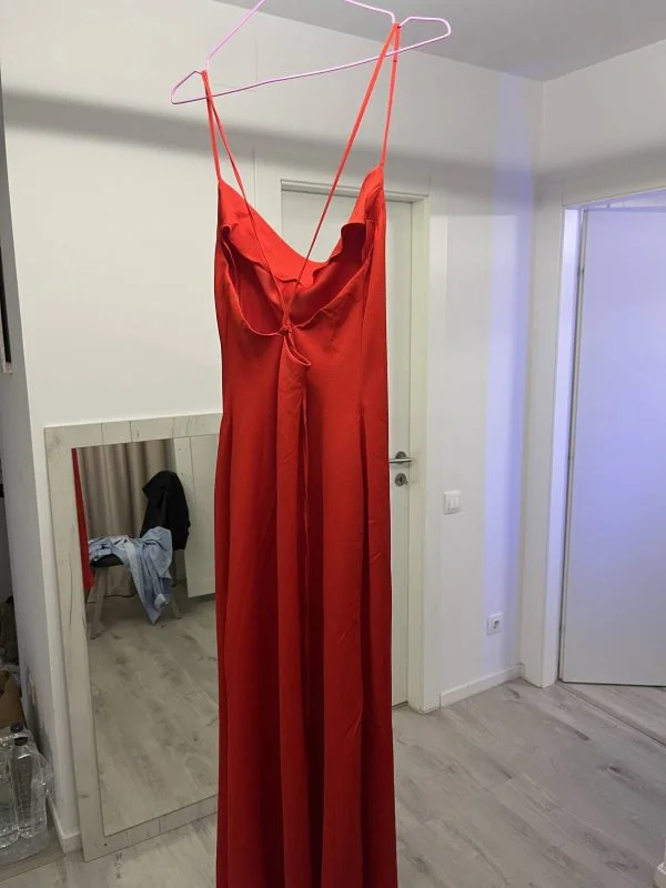 Rochie de seară BODY FLIRT EU 38 | Roșu, Maxi, Poliester - Image 7