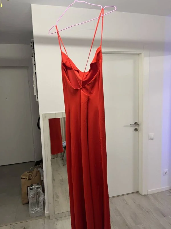 Rochie de seară BODY FLIRT EU 38 | Roșu, Maxi, Poliester - Image 8