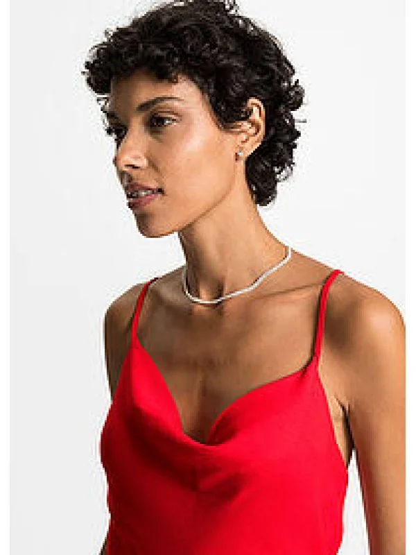 Rochie de seară BODY FLIRT EU 38 | Roșu, Maxi, Poliester - Image 4