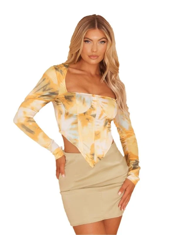 Bluză PrettyLittleThing EU 38 | Multicolor, Normal, Vâscoză