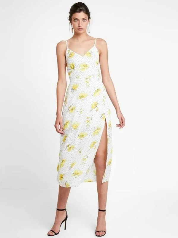 Rochie casual Abercrombie & Fitch EU 34 | Alb, Maxi - Image 4