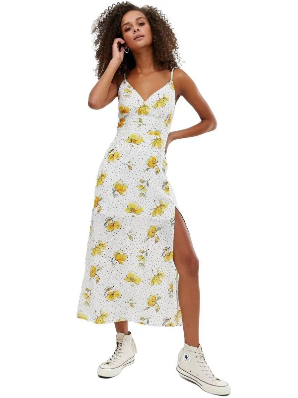Rochie casual Abercrombie & Fitch EU 34 | Alb, Maxi
