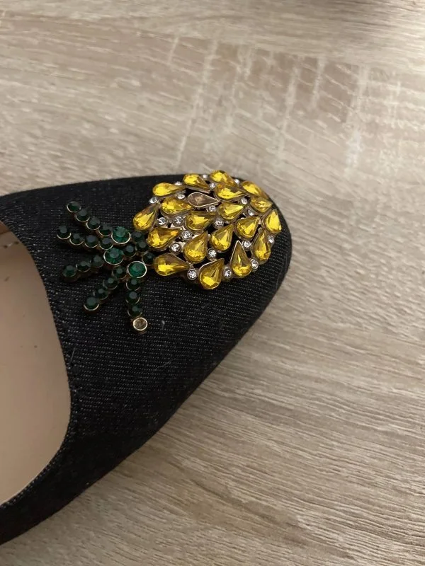 Pantofi cu toc înalt Zara EU 37 | Bleu, Denim - Image 8