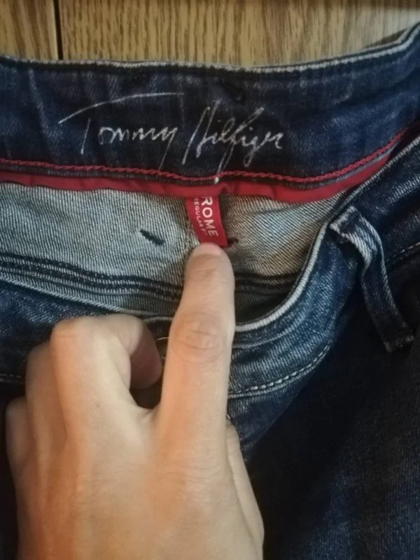 Blugi Tommy Hilfiger EU 36 | Albastru, Lungi, Bumbac - Image 3