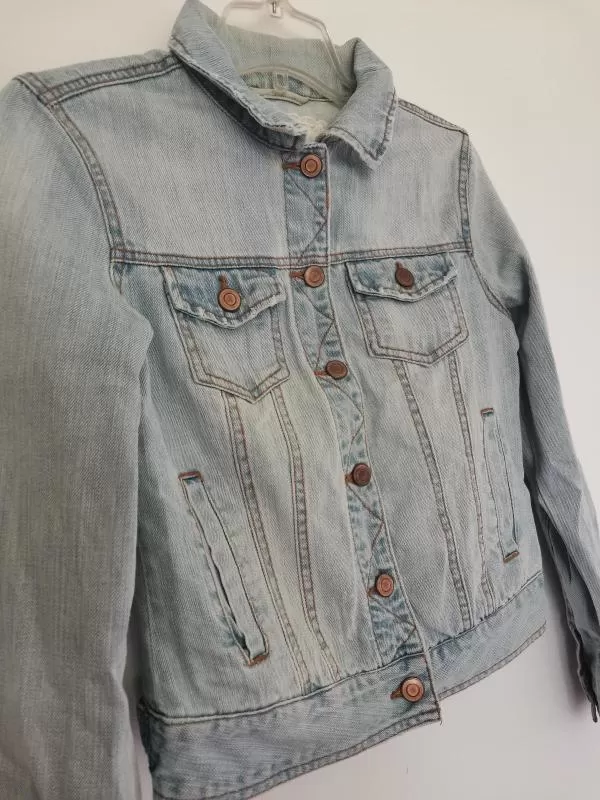 Geacă din denim Denim Co. EU 36 | Bleu, Fără glugă, - Image 4
