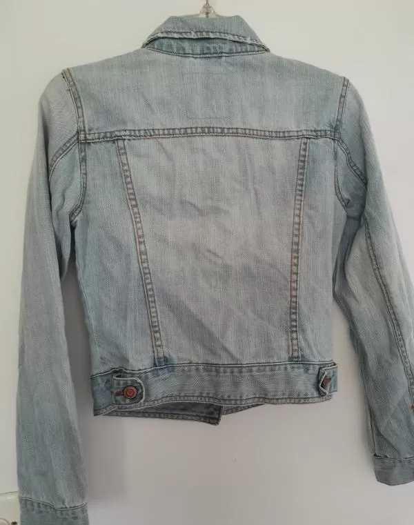 Geacă din denim Denim Co. EU 36 | Bleu, Fără glugă, - Image 3