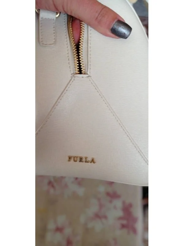 Geantă de umăr Furla | Bej, Piele naturală - Image 6