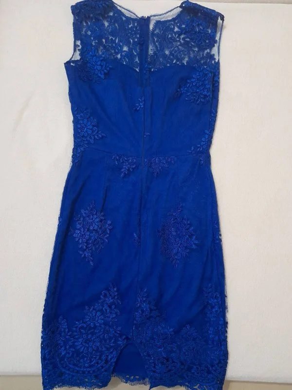 Rochie de seară MISS GREY S | Albastru, Mini - Image 6