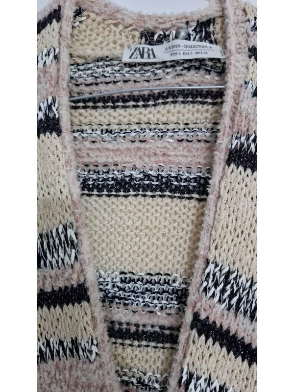 Pulover Zara S | Crem, Normal, Regular fit - Image 2
