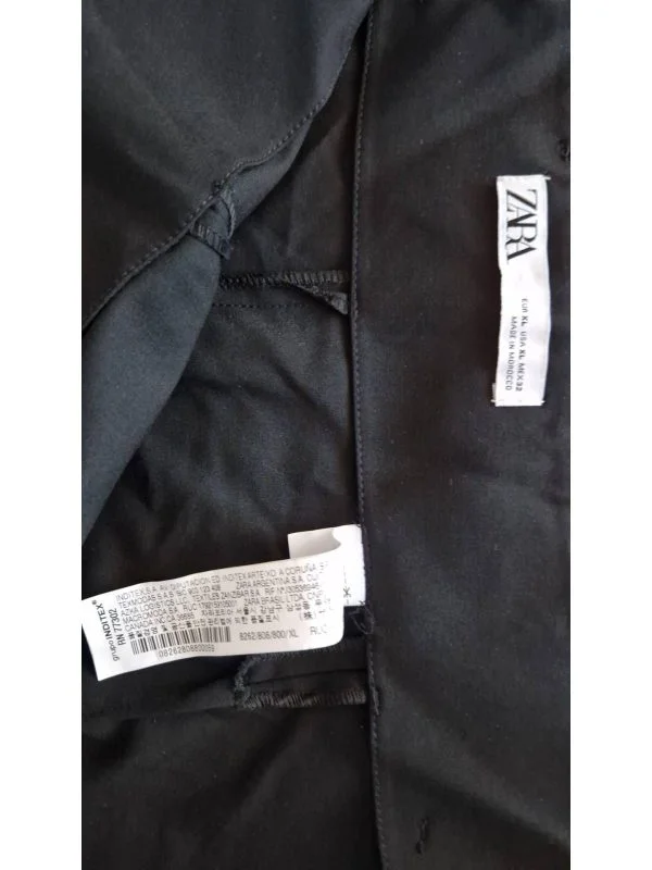 Pantaloni Zara XL | Negru, Lungi - Image 9