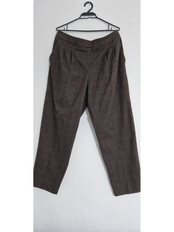 Pantaloni Mango XL | Maro, Lungi - Image 2