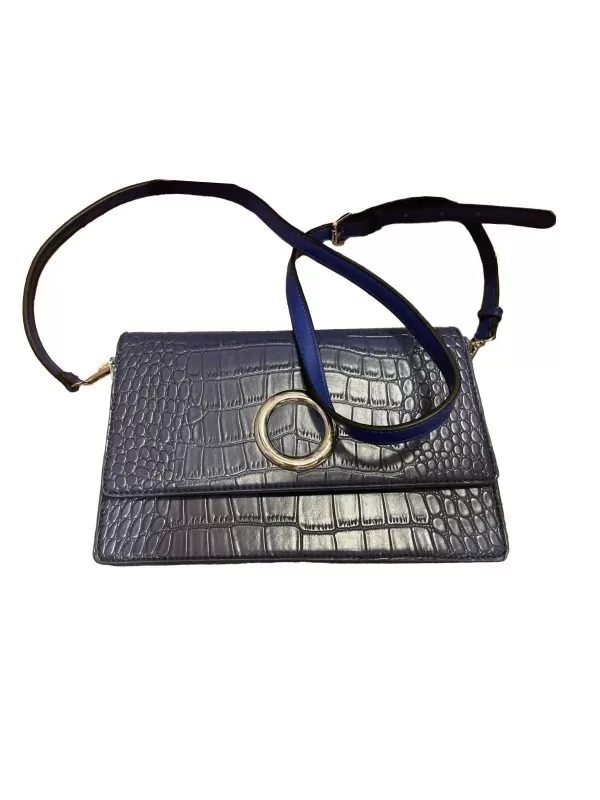 Geantă de mână UNBRANDED | Albastru, Piele ecologică