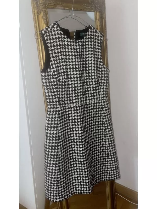 Rochie office Ralph Lauren UK 4 | Negru, Mini, Lână - Image 2
