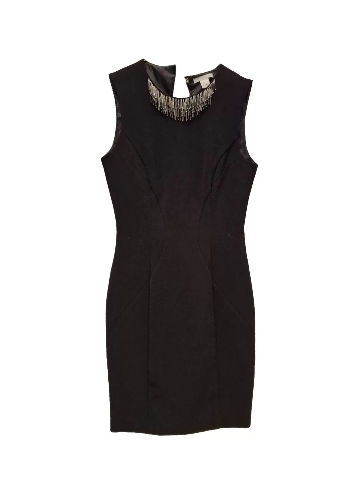 Rochie de seară H&M EU 34 | Negru, Mini, Poliester