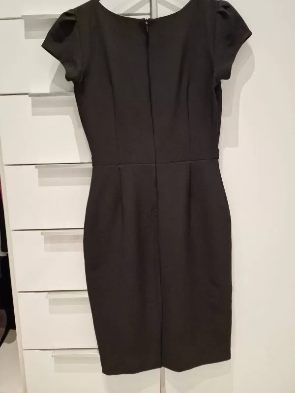 Rochie office POEMA EU 36 | Negru, Midi, Poliester - Image 3