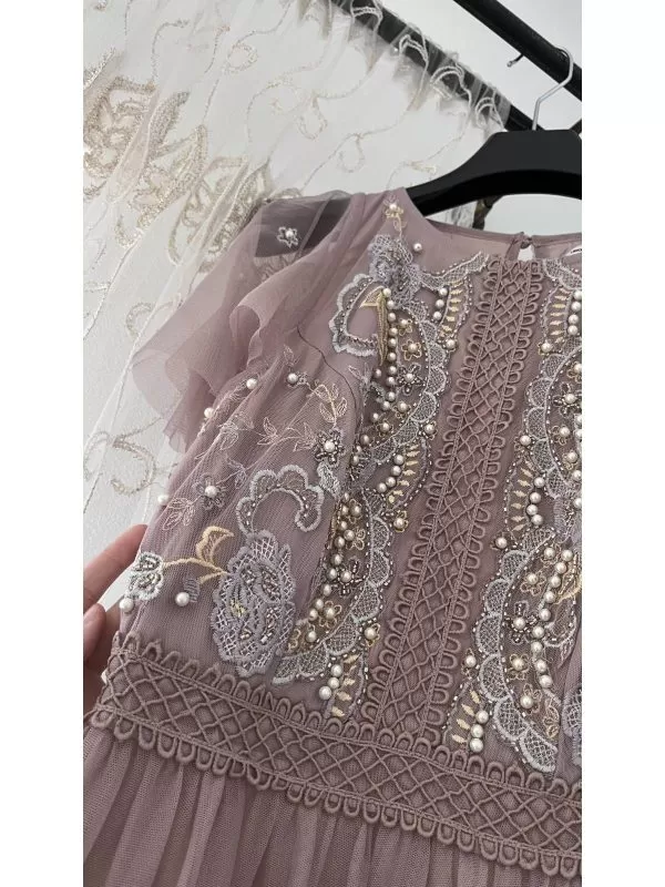 Rochie de seară ASOS EU 34 | Roz, Maxi, Poliester - Image 8