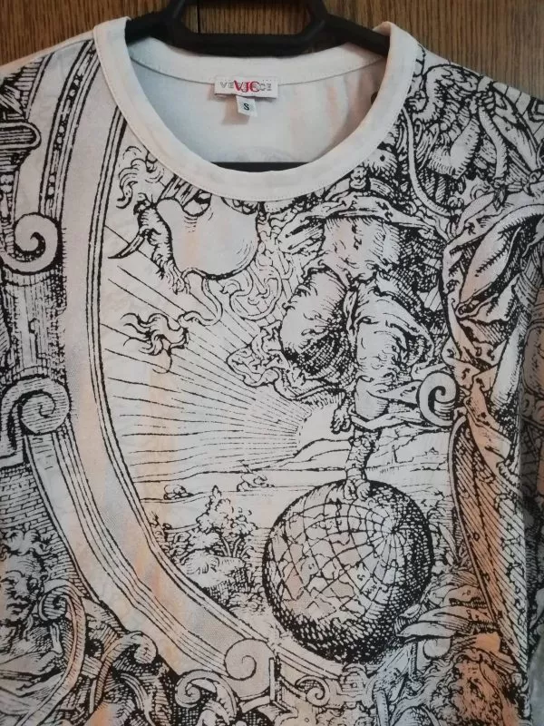 Bluză Versace EU 38 | Alb, Normal, Poliester - Image 2