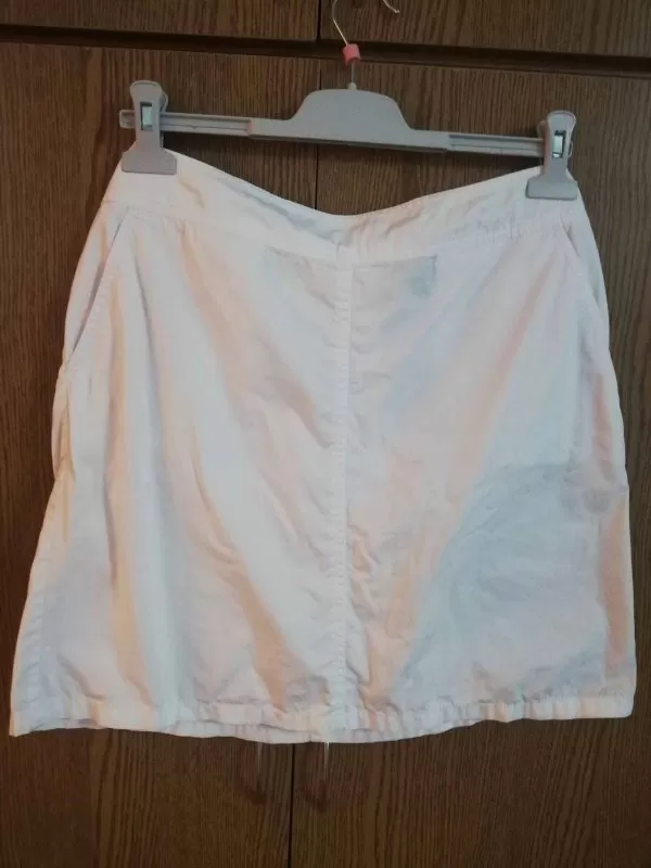 Fustă H&M EU 40 | Alb, Mini, Bumbac - Image 2