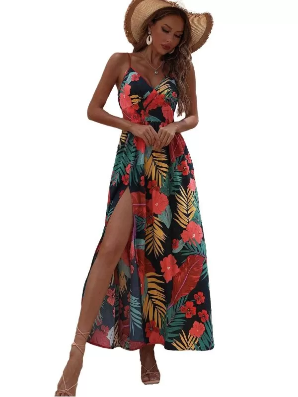 Rochie de plajă Shein EU 38 | Roșu, Maxi, Poliester