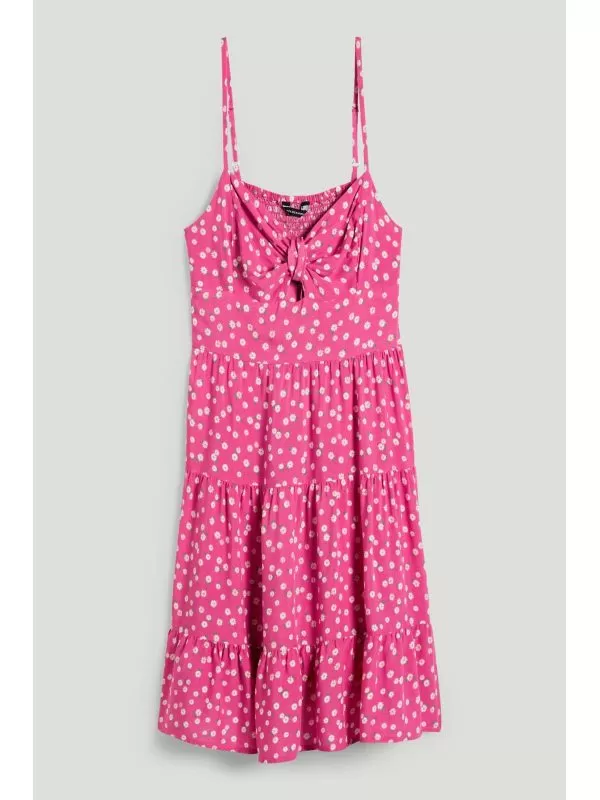 Rochie casual C&A EU 40 | Roz, Mini, Vâscoză - Image 5