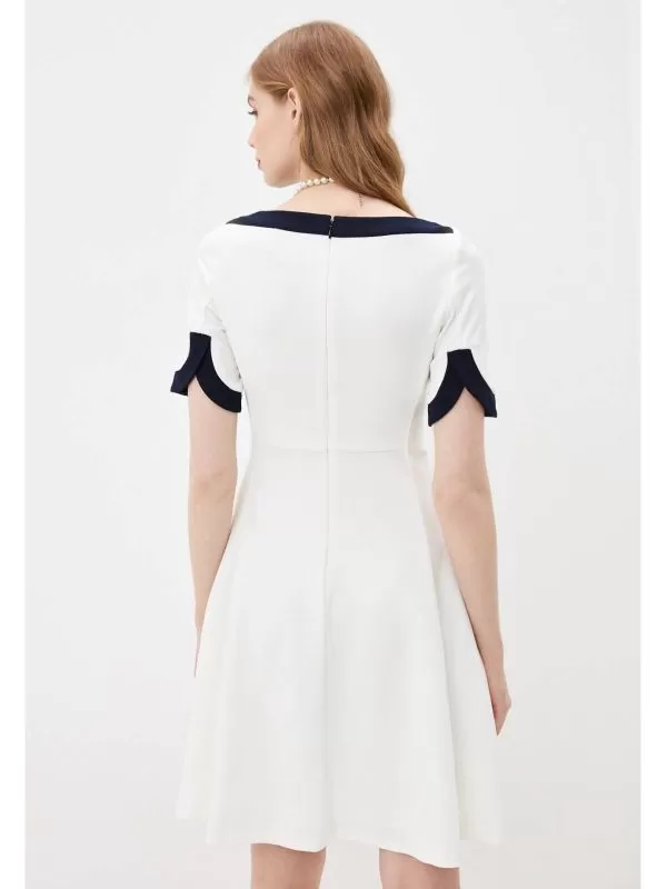 Rochie de seară DKNY EU 38 | Alb, Mini, Poliester - Image 3