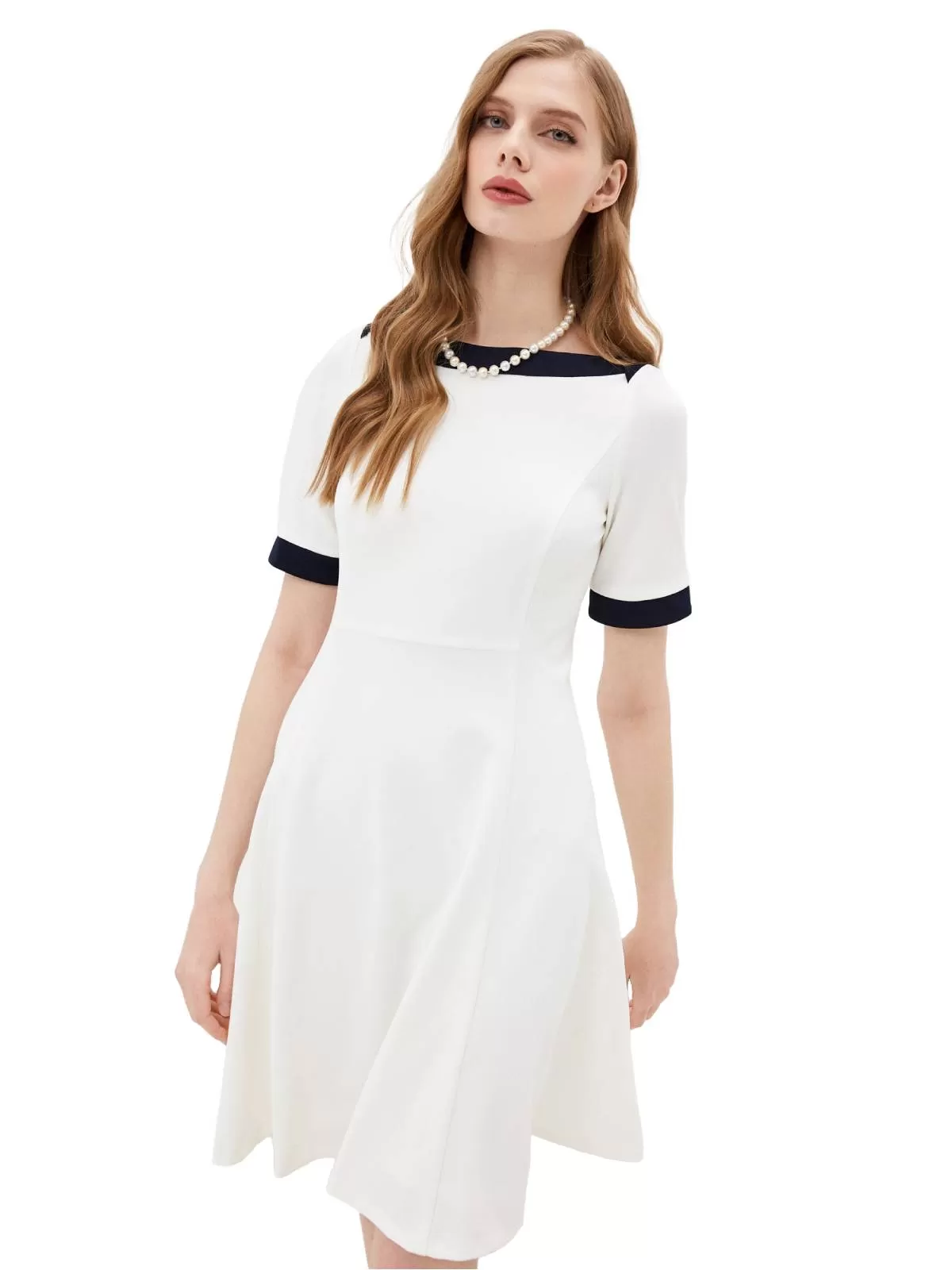 Rochie de seară DKNY EU 38 | Alb, Mini, Poliester