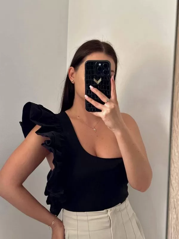 Body Zara EU 36 | Negru, Normal, Poliester - Image 3