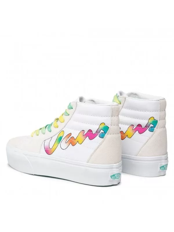 Sneakers Vans EU 37 | Alb, Piele naturală - Image 4