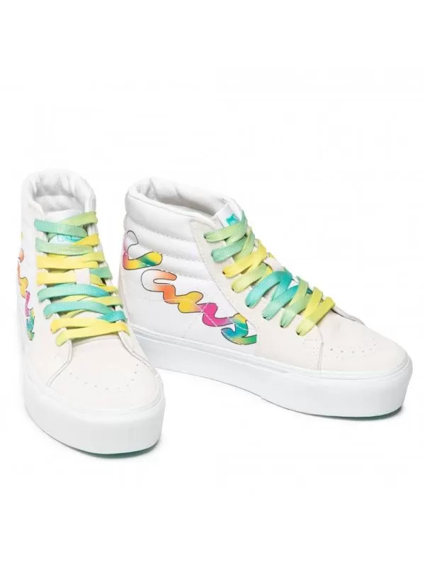 Sneakers Vans EU 37 | Alb, Piele naturală - Image 3