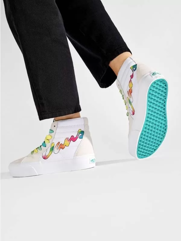 Sneakers Vans EU 37 | Alb, Piele naturală - Image 5