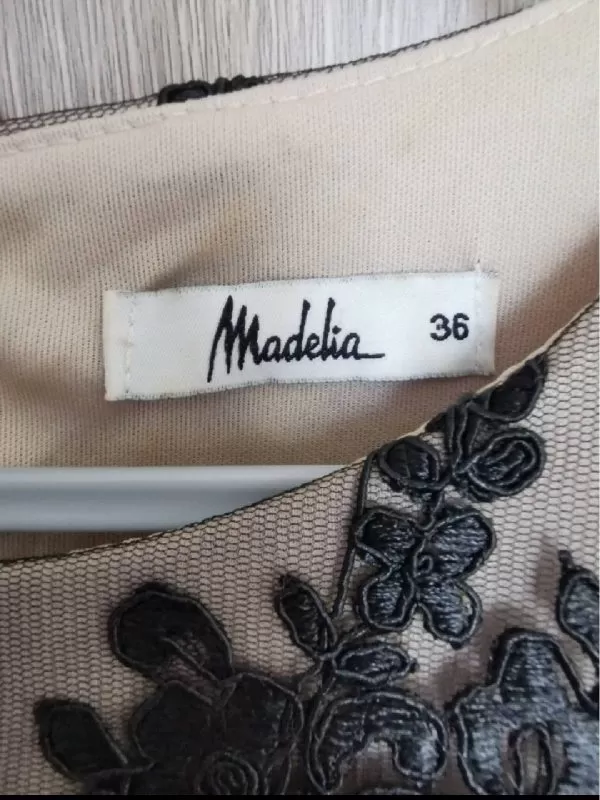 Rochie de seară MADELIA EU 36 | Negru, Maxi, Fără mâneci - Image 3