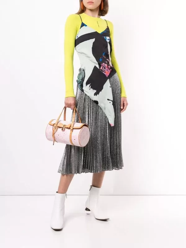 Geantă de mână Louis Vuitton | Roz, Piele naturală - Image 3