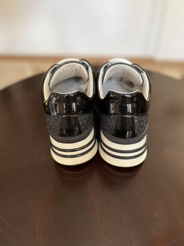 Sneakers Moschino EU 35 | Negru, Piele ecologică - Image 4