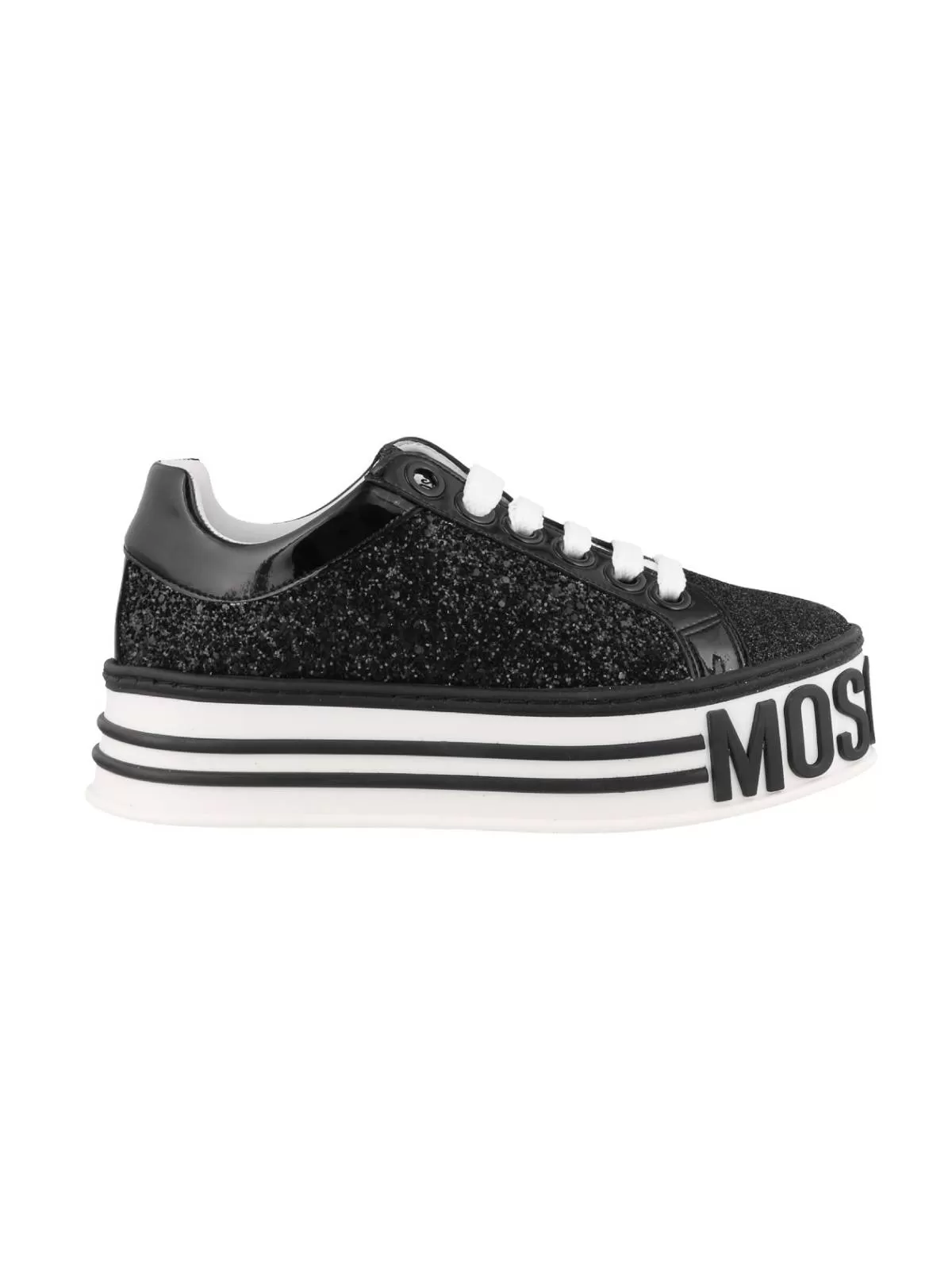 Sneakers Moschino EU 35 | Negru, Piele ecologică