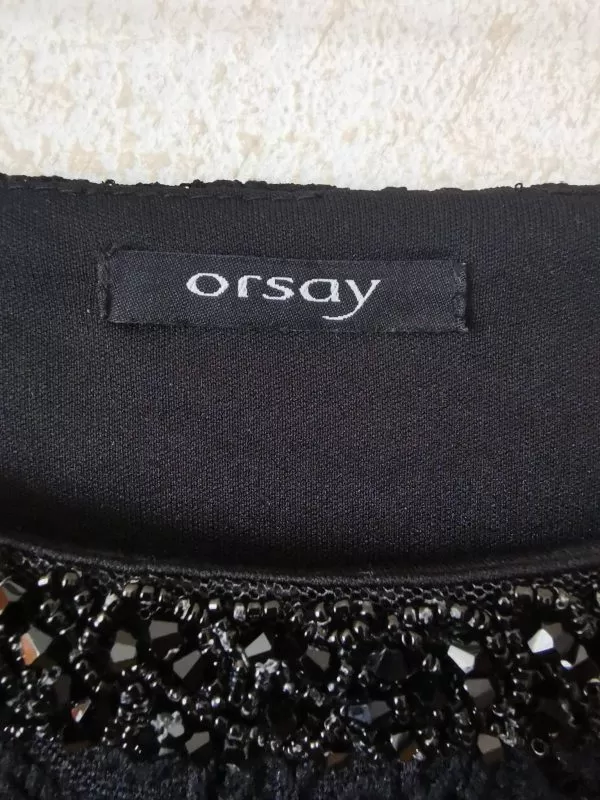 Rochie de seară Orsay EU 38 | Negru, Mini, Poliamidă - Image 3