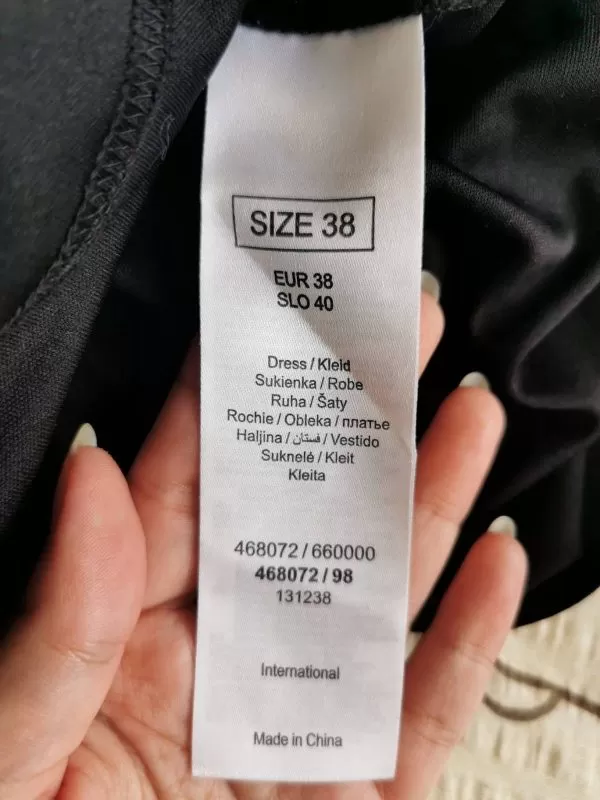 Rochie de seară Orsay EU 38 | Negru, Mini, Poliamidă - Image 4