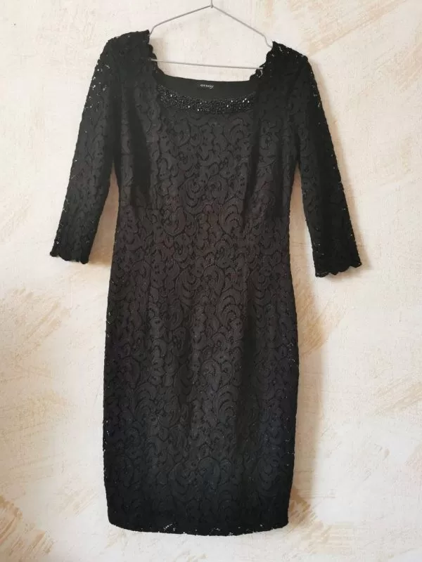 Rochie de seară Orsay EU 38 | Negru, Mini, Poliamidă - Image 5
