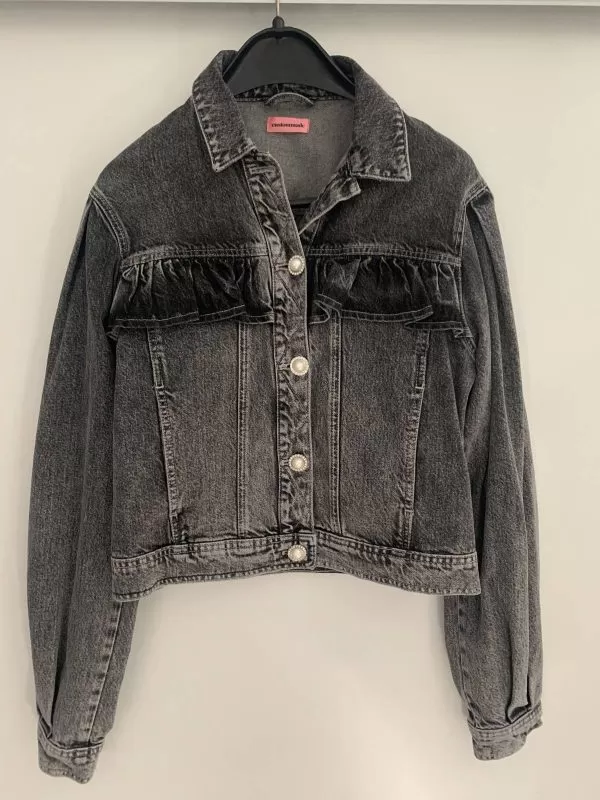 Geacă din denim CUSTOMMADE EU 38 | Gri, Fără glugă, Bumbac - Image 3
