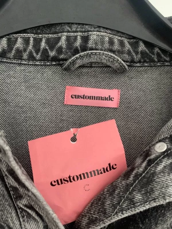 Geacă din denim CUSTOMMADE EU 38 | Gri, Fără glugă, Bumbac - Image 7