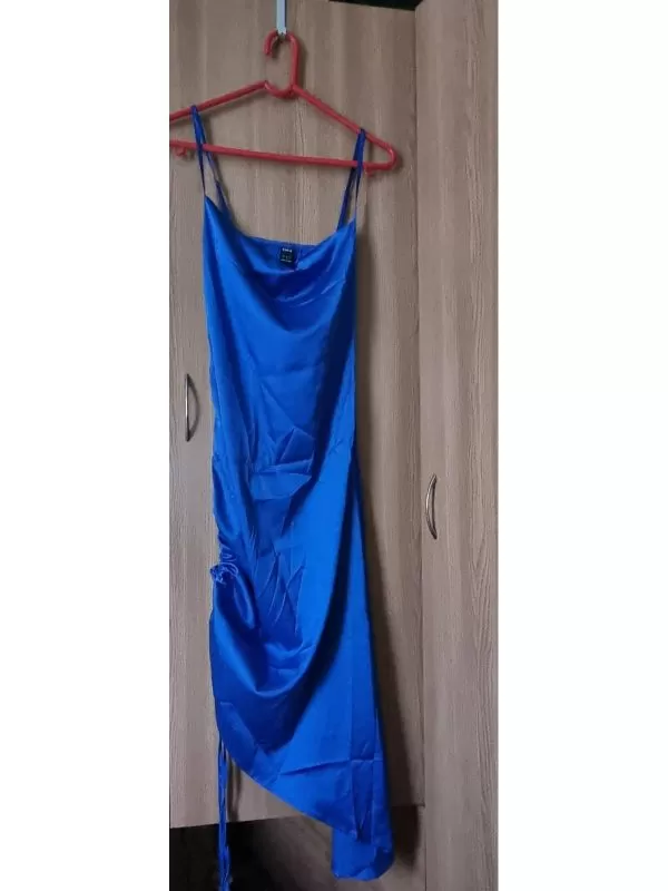 Rochie de seară Shein S | Albastru, Midi - Image 6